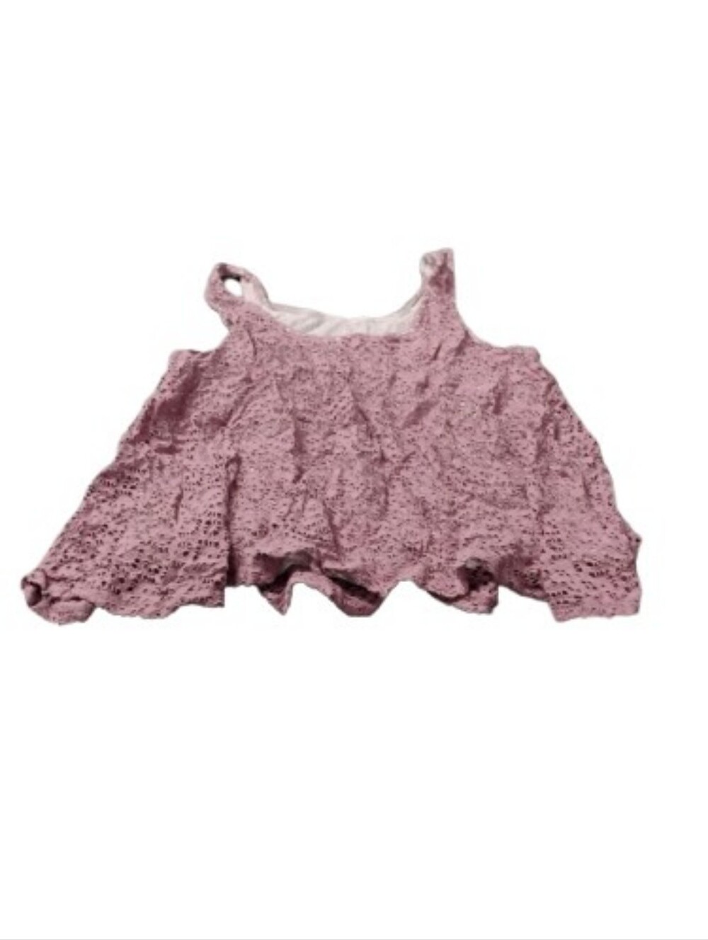 Anthropologie Deletta Germaine Swing Flowy Lace Top Sz L